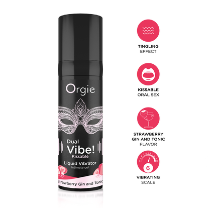 Dual Vibe! Strawberry Gin And Tonic