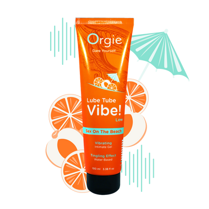 Lube Tube Vibe! - Low - Sex On The Beach - 100ml | 3.38 fl oz.