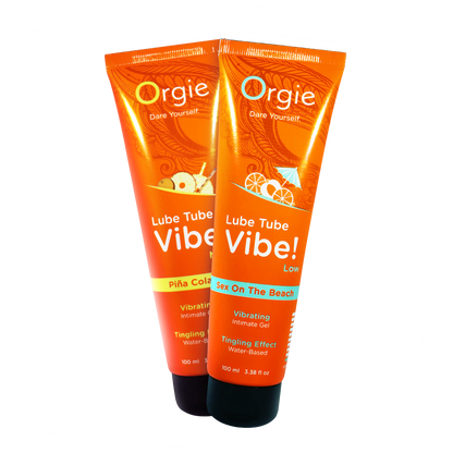Lube Tube Vibe! - Low - Sex On The Beach - 100ml | 3.38 fl oz.